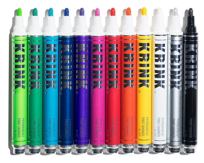 Krink K-42 Paint Marker Box Set 12 Colors